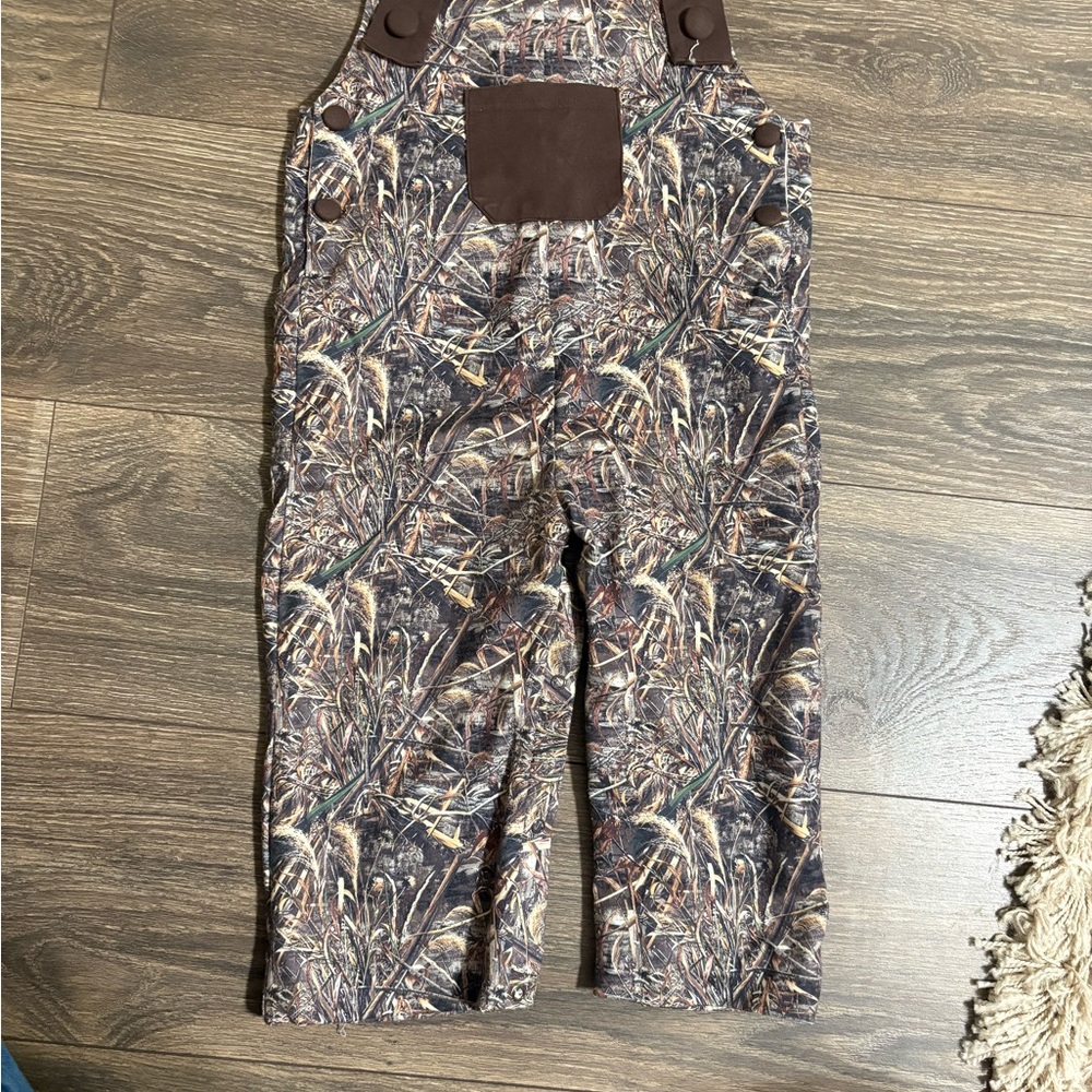 Kids Camouflage Overalls